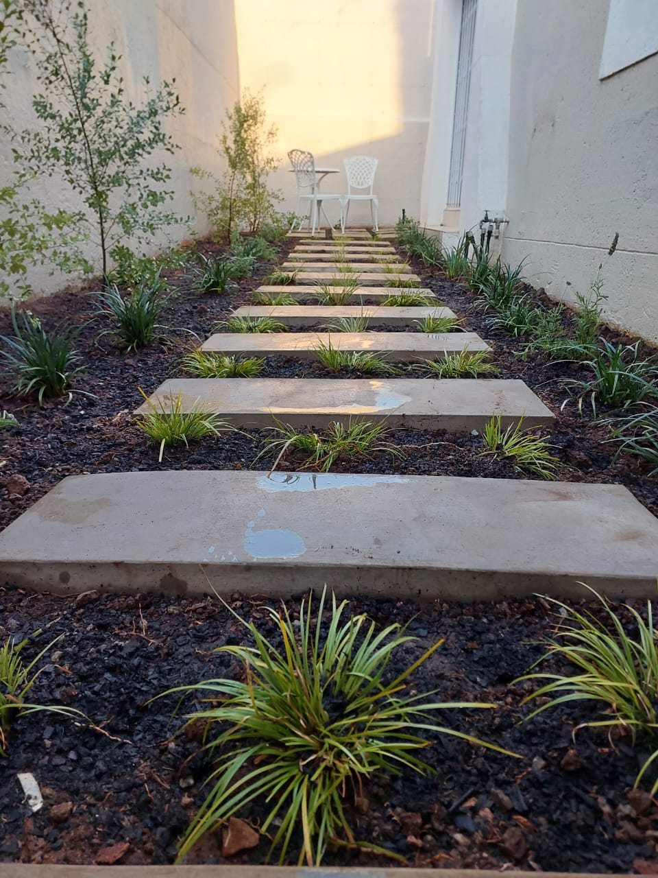 Wet Small Garden Landscaping
